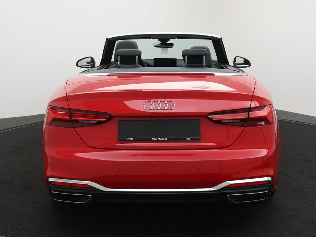 Audi A5 Cabriolet Audi A5 Cabriolet S-LINE 35TFSI 150PK *AUTOMAAT*NEKVERWARMING*LEDER*NAVI*APP CONNECT*BLTH*CRUISE*DIGITAL DASHBOARD*...