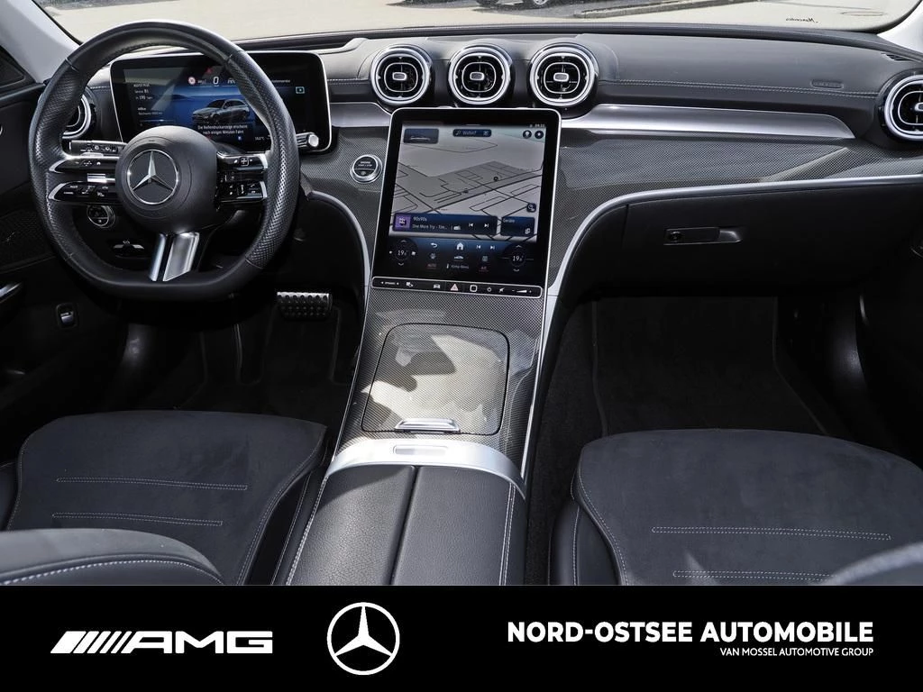 Mercedes-Benz C-Klasse 220 T d 4M AMG MEMORY PANO HUD AHK 360 NIGHT AMG Line