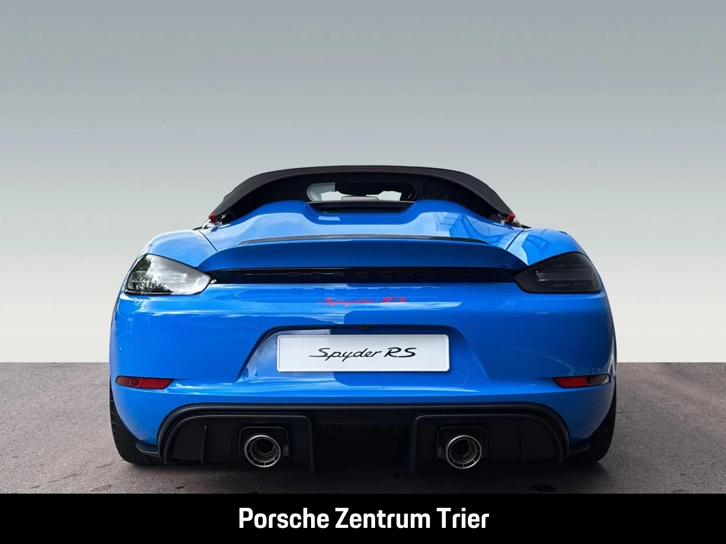 Porsche 718 Spyder RS Weissach-Paket Liftsystem-VA spyder rs