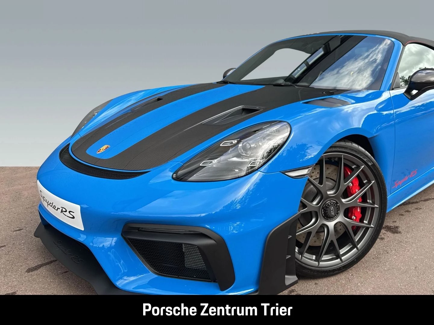 Porsche 718 Spyder RS Weissach-Paket Liftsystem-VA spyder rs