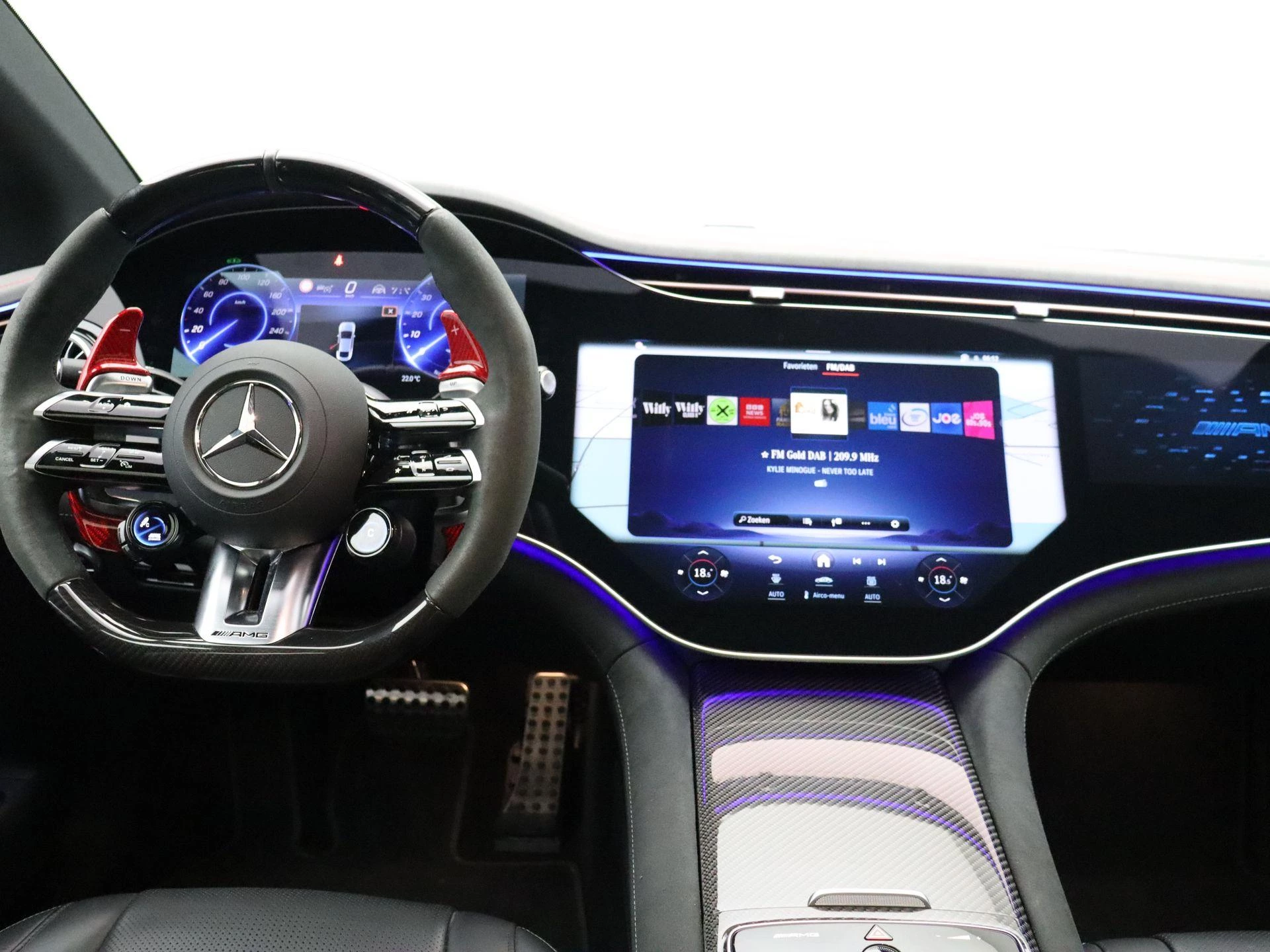 Mercedes-Benz EQE 53 4MATIC+ + NAPPA + BURMESTER + HYPERSCREEN + PANO + CARBON