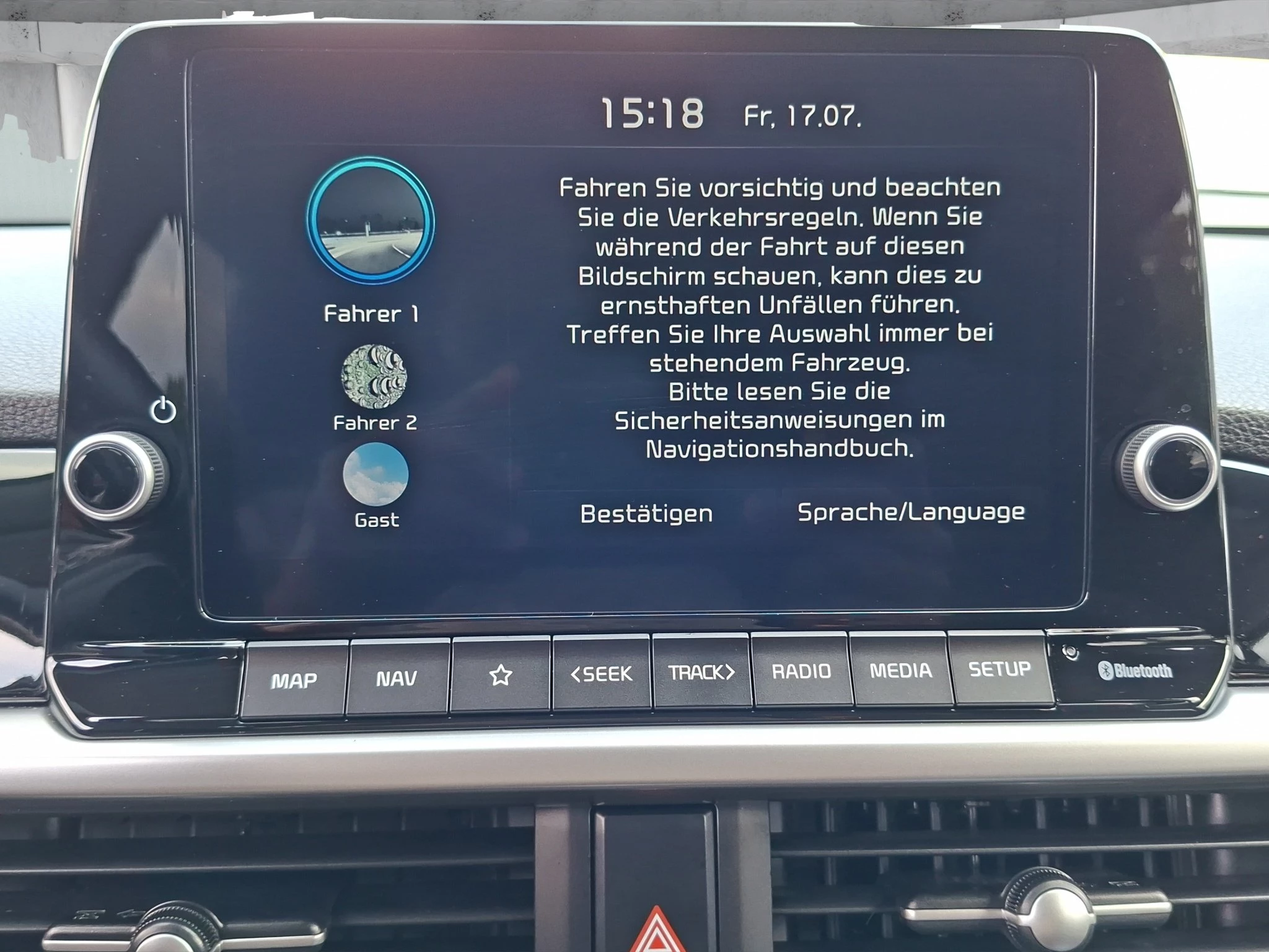 Kia Picanto Vision 1.2 62 kW GJR | RFK | SHZ | Navi | Klima | BT | ZV mit FB