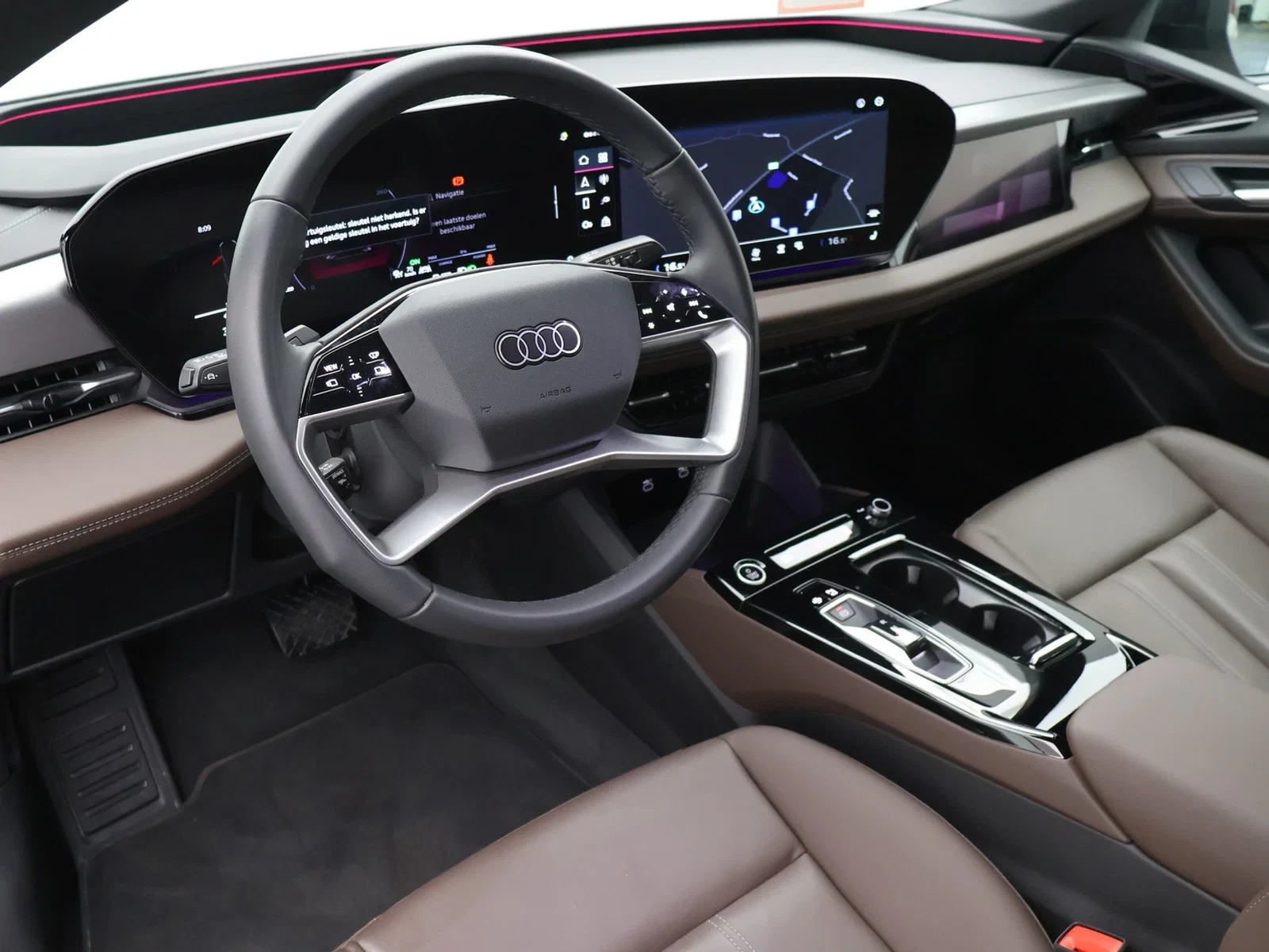 Audi A6 Sportback e-tron Sportback e-Tron 100 kWh Performance S line *APP CONNECT*BLTH*CRUISE*BRUIN LEDER*B&O SOUND*ZETELVERW