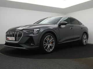 Audi e-tron Sportback Audi e-tron Sportback S-line 55 quattro 408PK *BRUINE LEDER*NAVI*APP CONNECT*BLTH*CRUISE*SPORTZETELS*CAMERA*ZETELVERWARMING*...