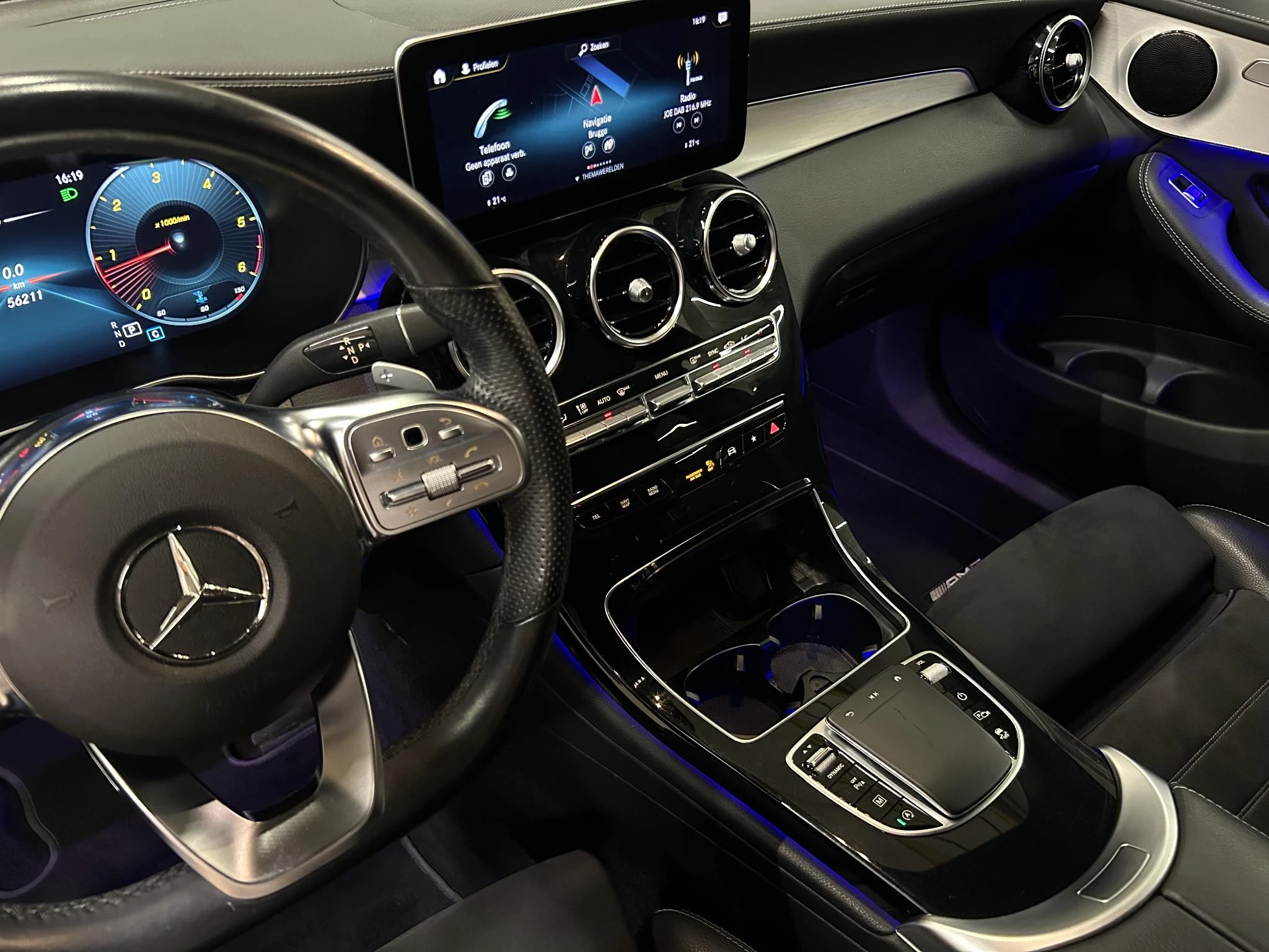 Mercedes-Benz GLC 200d Coupé AMG LINE + CARPLAY + NIGHTPAKKET + 360 CAMERA +