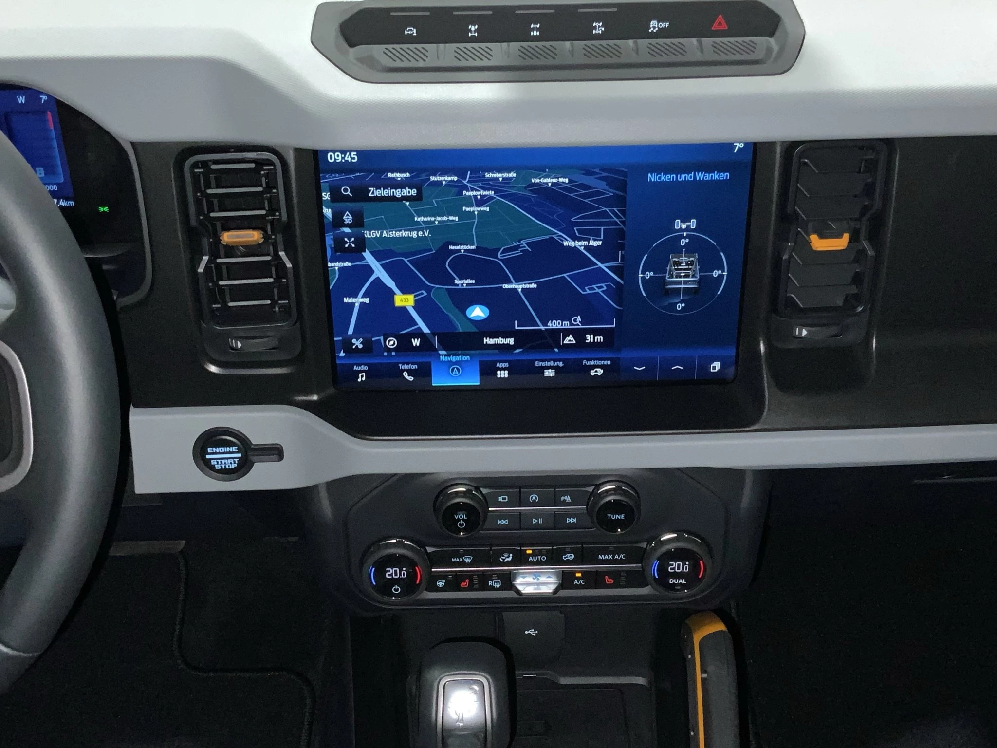 Ford Bronco Badlands 5-Türer 2.7 l EcoBoost V6. 10-Gang-Automatik. Allrad e-4WD MJ 2023.25