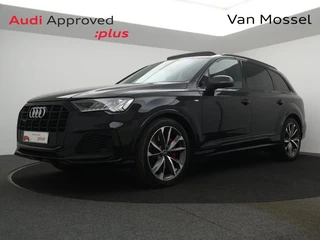 Audi Q7 PHEV 55 TFSie QUATTRO 3X S LINE 394PK *AUTOMAAT*PANODAK*TREKHAAK*LEDER*CAMERA*CRUISE*PDC*...*