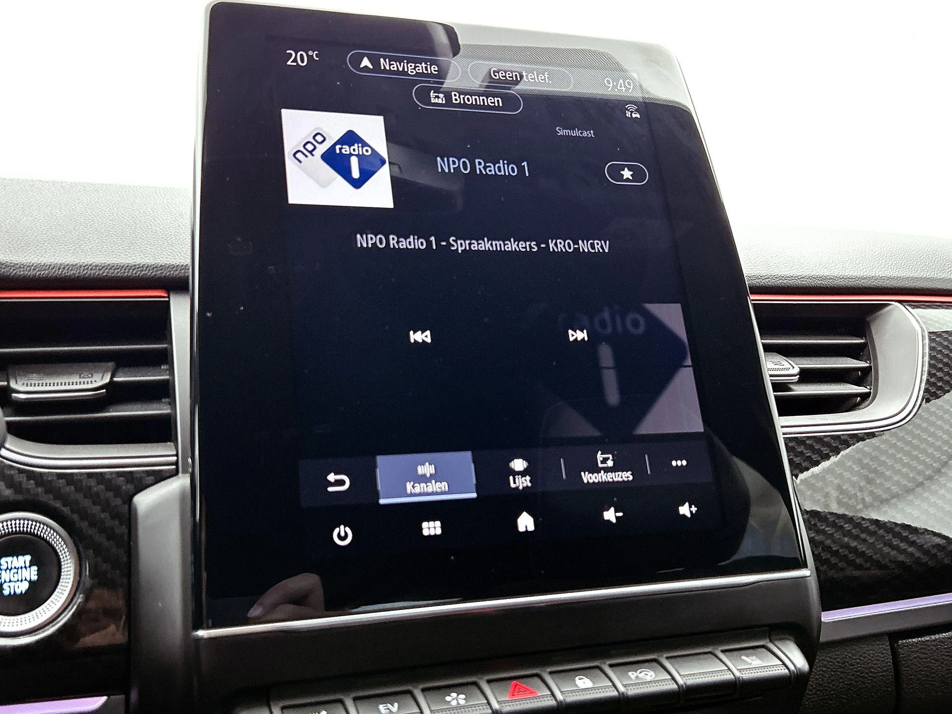 Renault Arkana 1.6 E-Tech Full Hybrid 145 R.S. Line