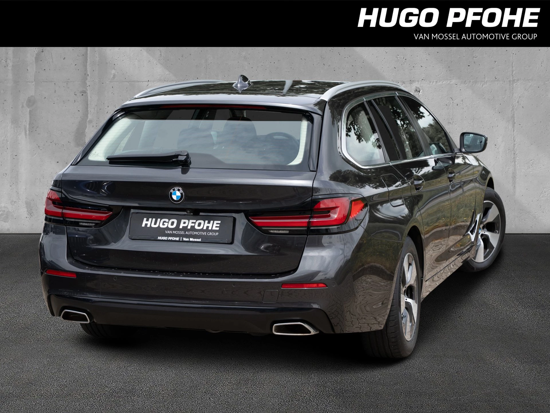 BMW 5er Reihe 520d touring.Laser AHK HUD