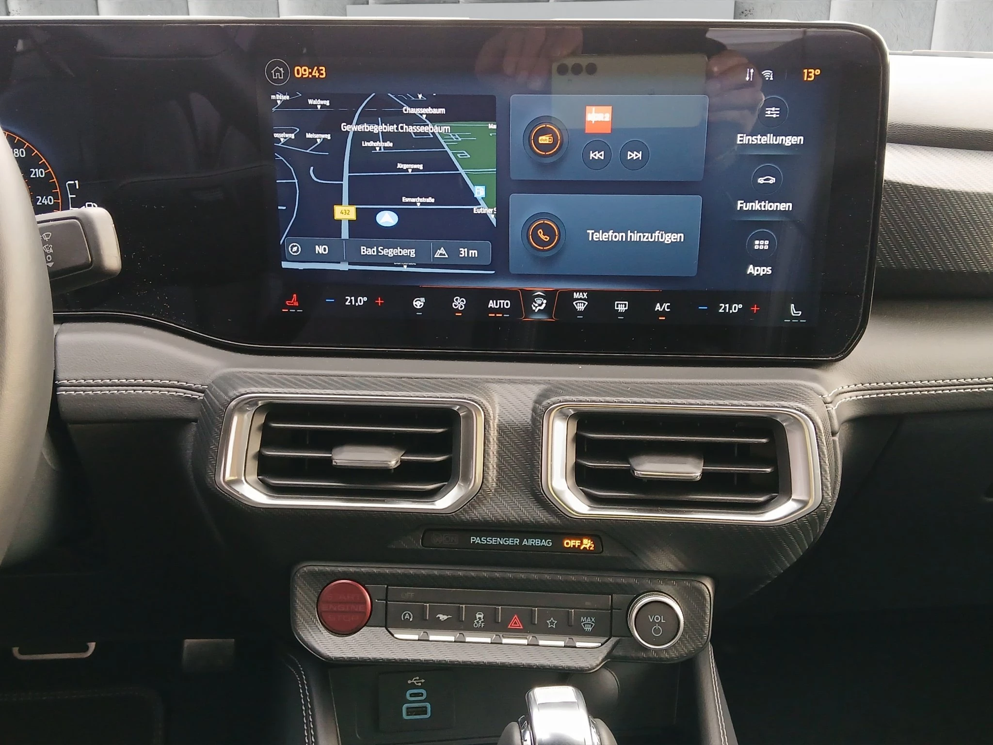 Ford Mustang 5.0 V8 GT Fastback AUTOMATIK NAVI LED