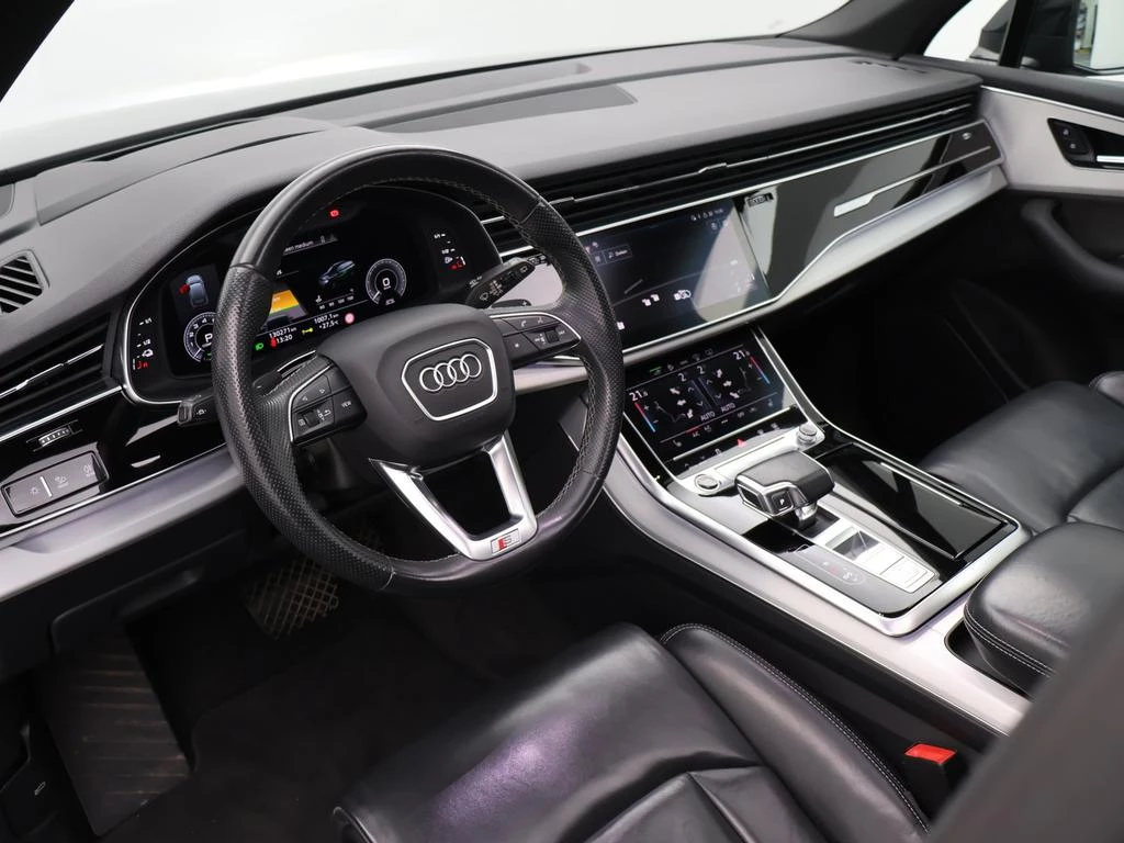 Audi Q7 PHEV 55 TFSie QUATTRO 3X S LINE 394PK *AUTOMAAT*PANODAK*TREKHAAK*LEDER*CAMERA*CRUISE*PDC*...*