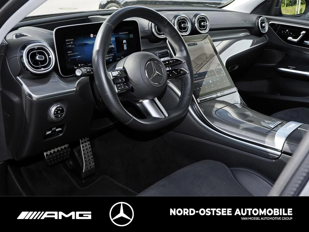 Mercedes-Benz C-Klasse 220 T d 4M AMG MEMORY PANO HUD AHK 360 NIGHT AMG Line