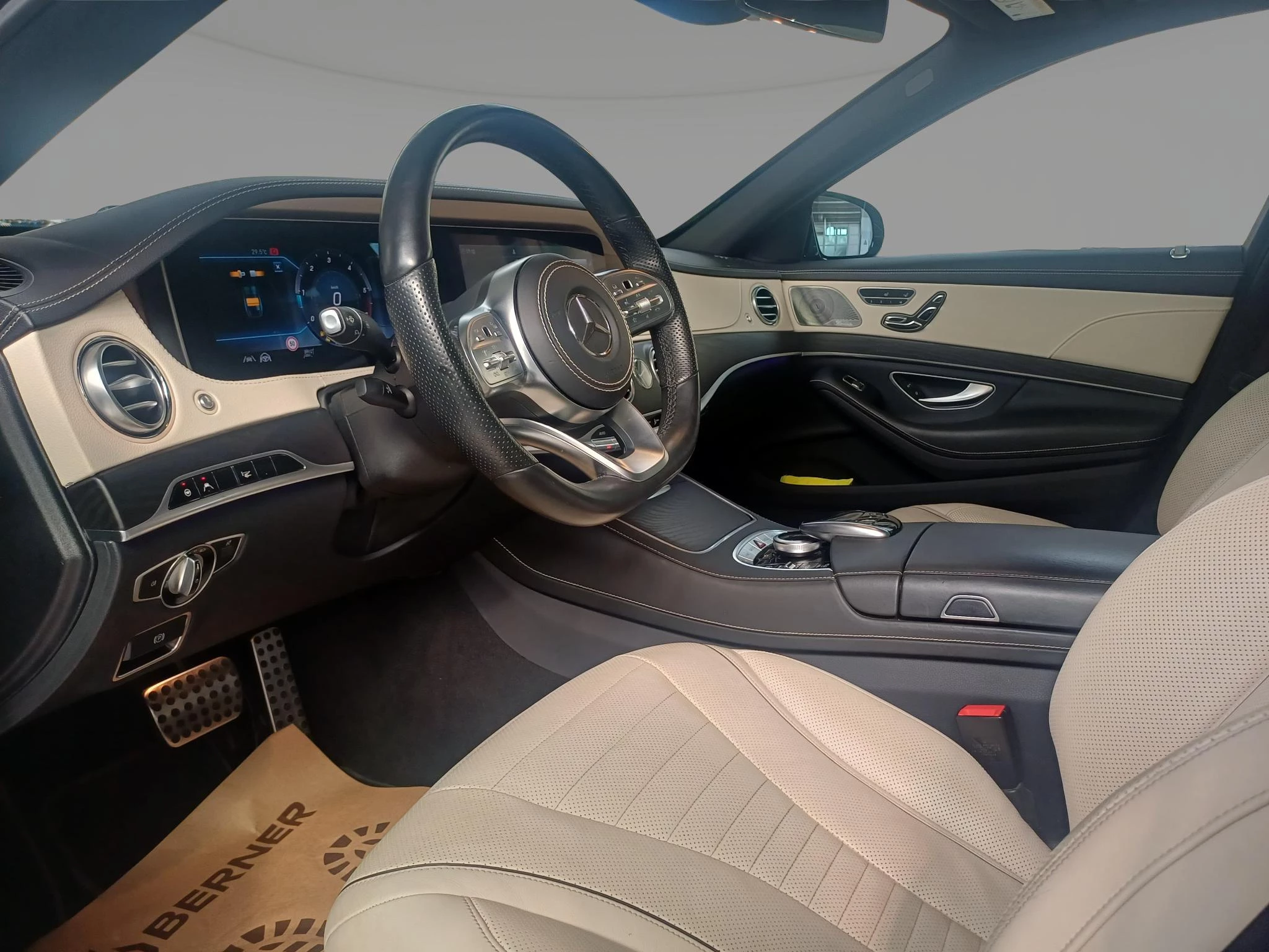 Mercedes-Benz Classe S 400 d 4MATIC AMG LINE + BRUMESTER + PANO + CARPLAY + HEAD UP + NAPPA +