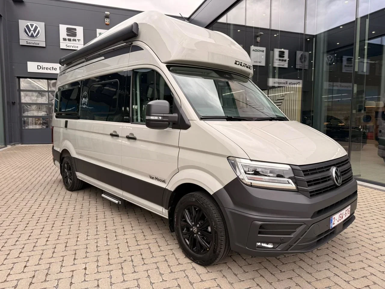 Volkswagen Crafter 50 Fou Lwb Hr Dsl Grand Carlifornia - 2.0TDI 163PK 4SLAAPPLAATSEN AUTOMAAT *APP CONNECT*CAMERA*PDC*ADAPTIVE CRUISE*DOUCHE*WC*