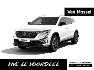 Renault Espace full hybrid 200 E-Tech Techno 7-zits