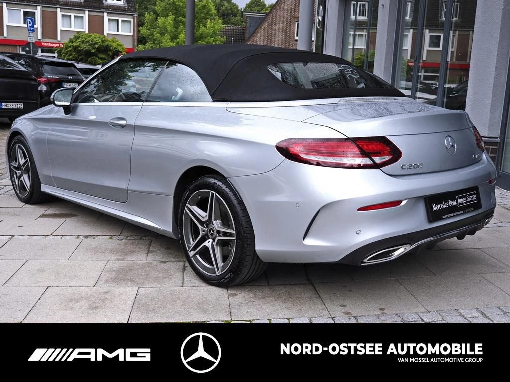 Mercedes-Benz C-Klasse 200 CABRIO 4M AMG TOTWINKEL AIRSCARF AHK SOUND AMG Line