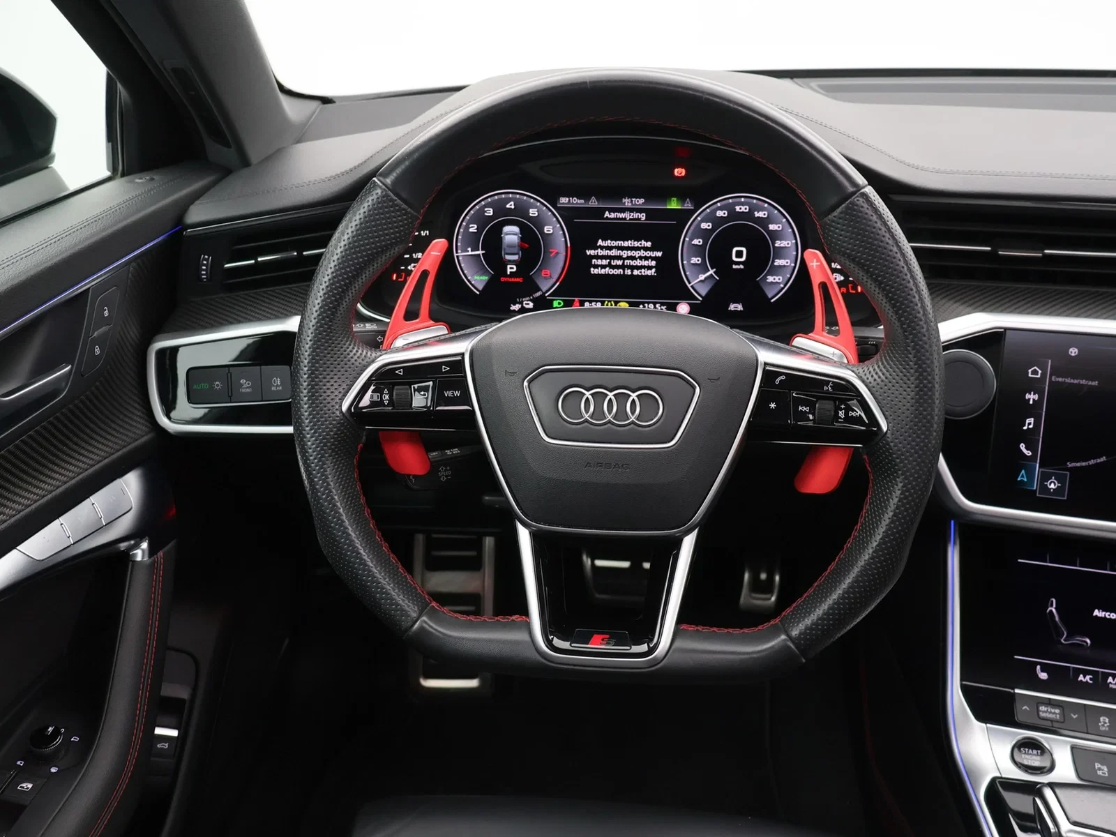 Audi A6 PHEV Audi A6 Competition 55TFSIe QUATTRO 367PK *AUTOMAAT*3X-S LINE*PANODAK*LEDER*CAMERA*CRUISE*PDC*NAVI*APP-CONNECT*...*