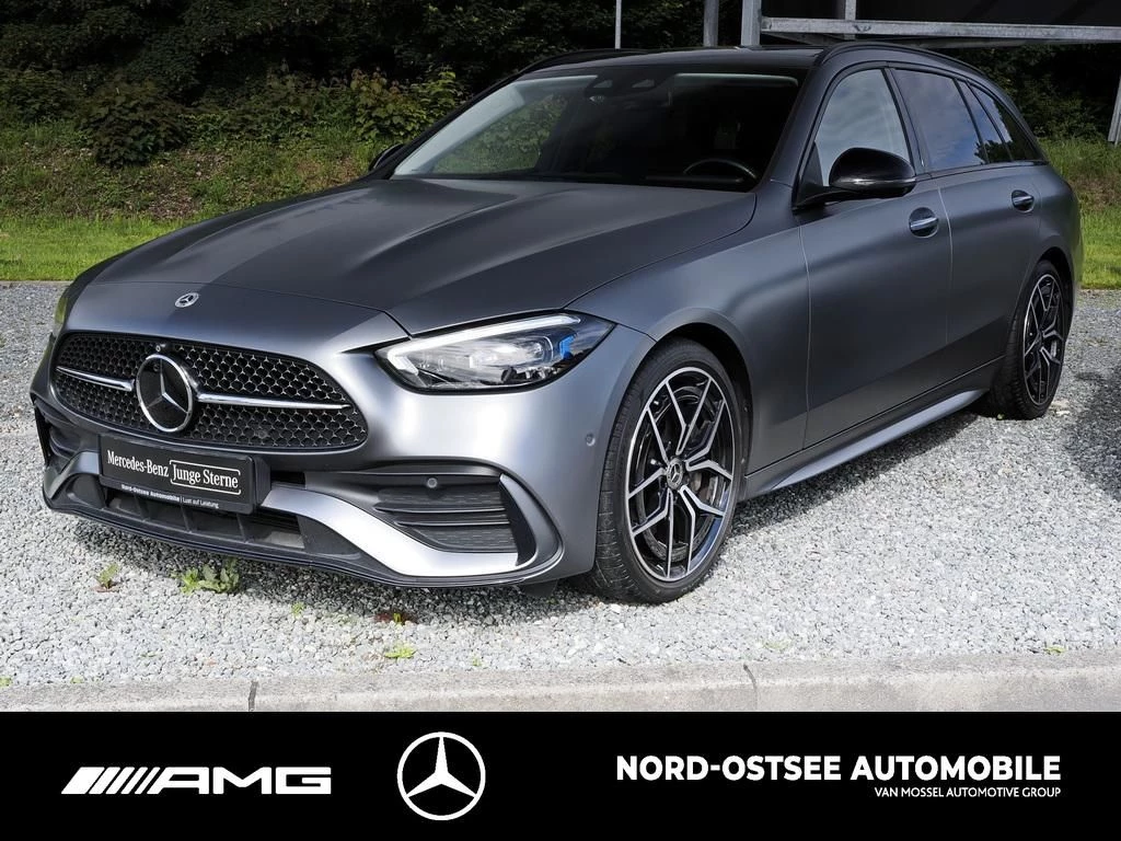 Mercedes-Benz C-Klasse 220 T d 4M AMG MEMORY PANO HUD AHK 360 NIGHT AMG Line
