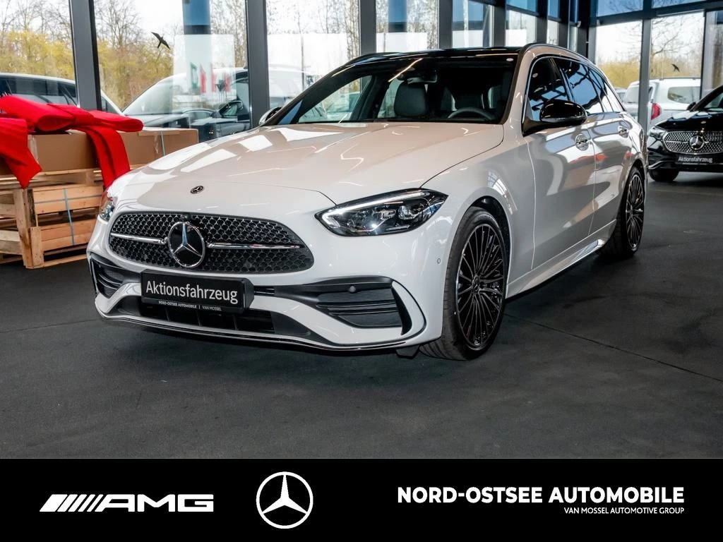 Mercedes-Benz C-Klasse 220 d T AMG NIGHT PANO AHK MEMORY SOUND DISTR AMG Line