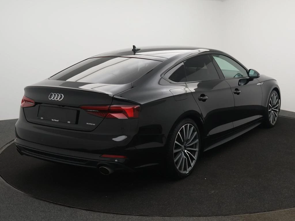 Audi A5 Sportback Audi A5 Sportback 2.0TFSI QUATTRO 252PK 3X S line *AUTOMAAT*LEDER*CAMERA*SPORTZETELS*CRUISE*...*