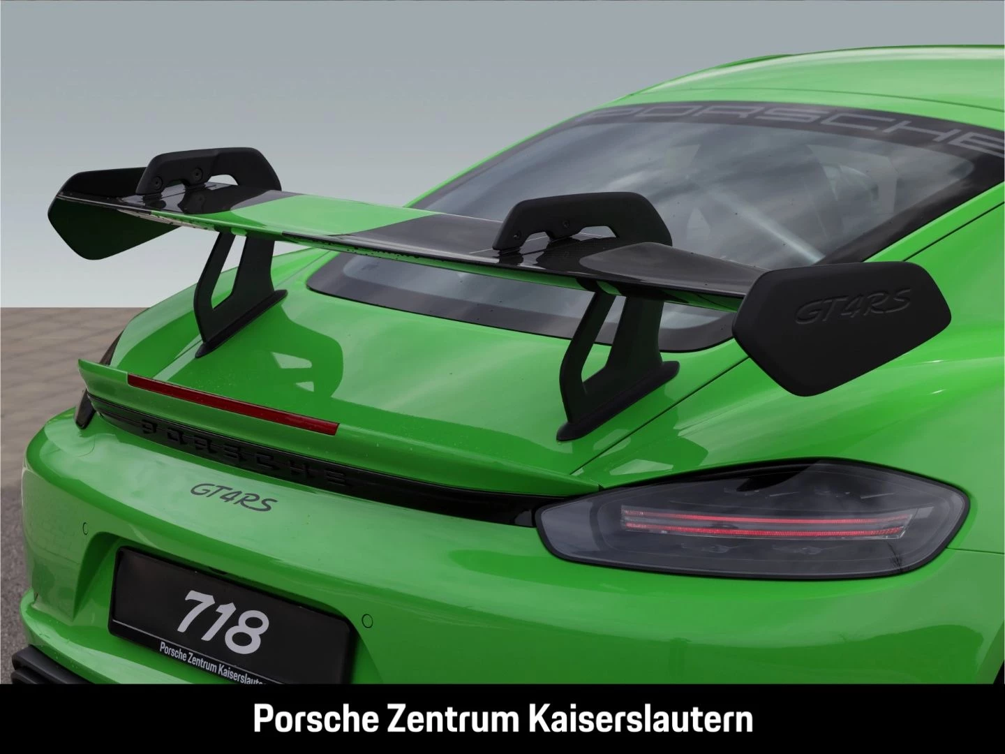 Porsche 718 Cayman GT4 RS Surround-View Sportabgas LED