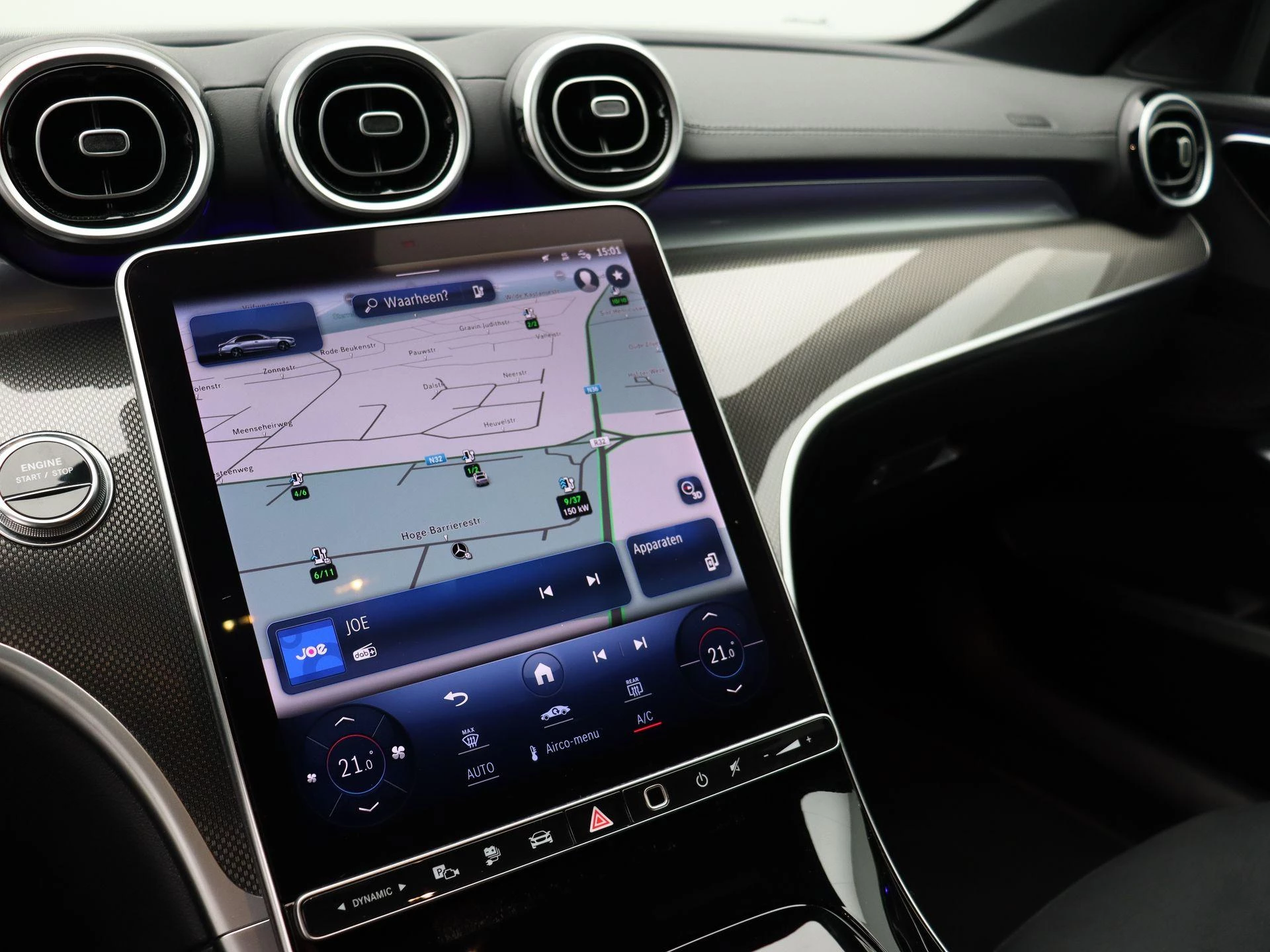 Mercedes-Benz C-Klasse 300 e AMG Line Berline + CARPLAY + LED + CAMERA + NIGHTPAKKET +