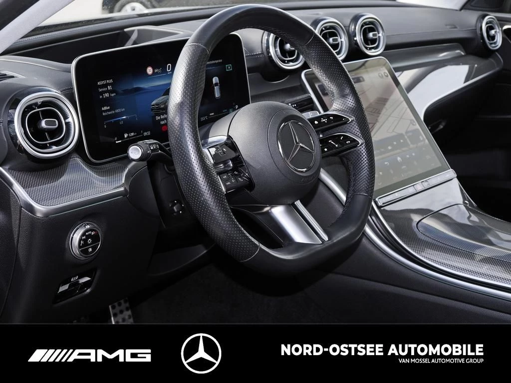 Mercedes-Benz C-Klasse 220 T d 4M AMG MEMORY PANO HUD AHK 360 NIGHT AMG Line