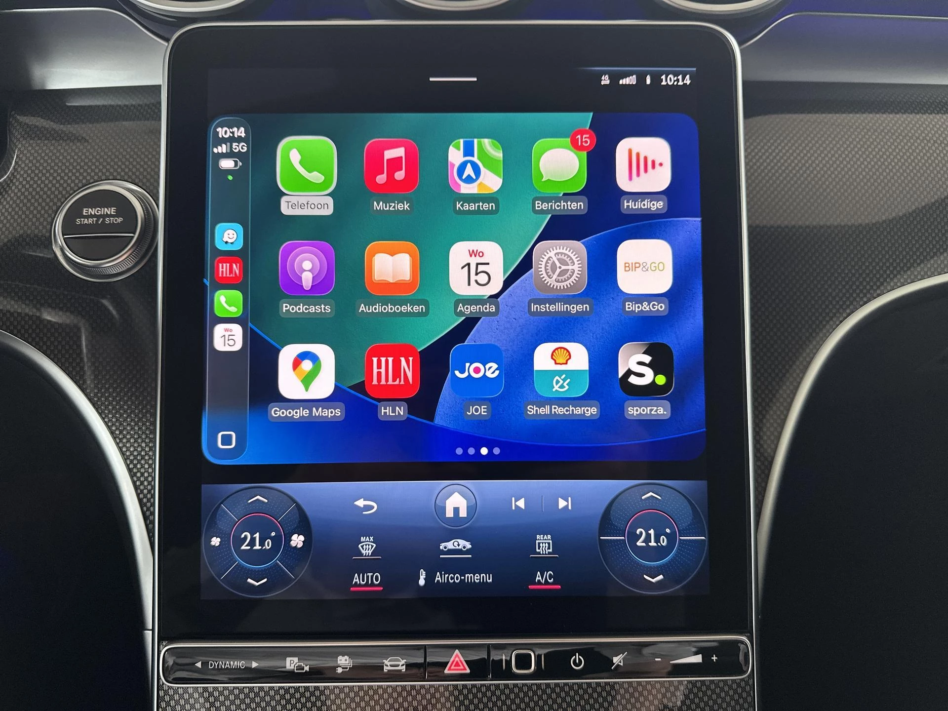 Mercedes-Benz C-Klasse 300 e AMG Line Estate + NIGHTPAKKET + TREKHAAK + CARPLAY + LED +