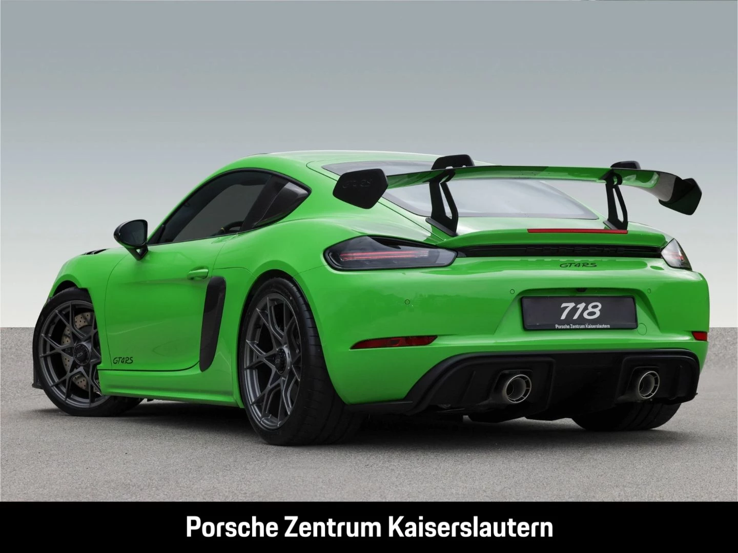 Porsche 718 Cayman GT4 RS Surround-View Sportabgas LED