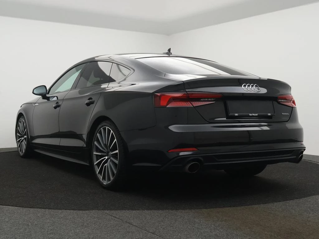 Audi A5 Sportback Audi A5 Sportback 2.0TFSI QUATTRO 252PK 3X S line *AUTOMAAT*LEDER*CAMERA*SPORTZETELS*CRUISE*...*