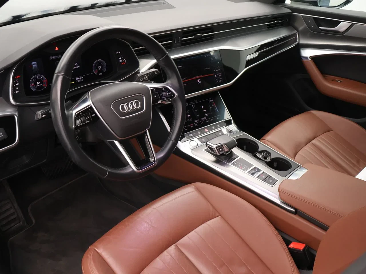 Audi A6 Avant Dsl A6 Avant 35TDi Business Edition Sport 163PK *AUTOMAAT*BRUIN LEDER*PANODAK*VIRTUAL COCKPIT*CAMERA*ACC*TREKHAAK*...*