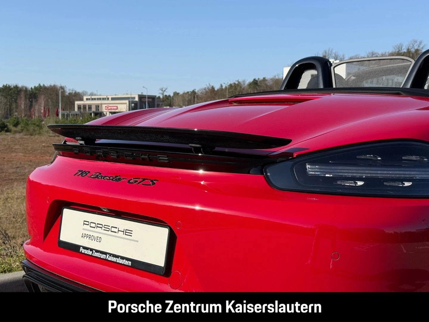 Porsche 718 Boxster GTS 4.0 Burmester Rückfahrkamera boxster