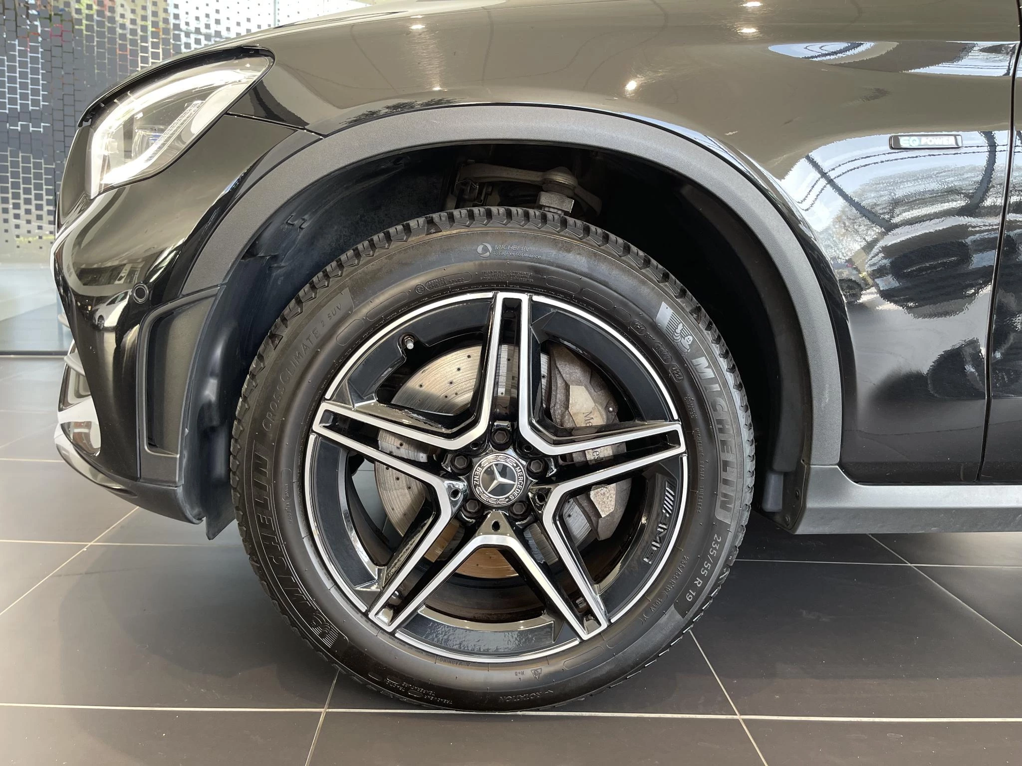 Mercedes-Benz GLC SUV 300de AMG LINE + PANO DAK + BURMESTER + HEAD UP + TREKHAAK + 360