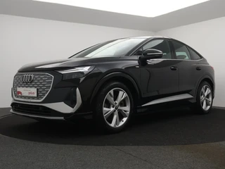 Audi Q4 Sportback e-tron Audi Q4 Sportback S line 40e-tron 204PK *AUTOMAAT*BRUIN LEDER*CRUISE*VIRTUAL COCKPIT*NAVI*APP-CONNECT*PDC*...*