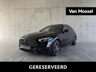 Mercedes-Benz C-Klasse 300 e AMG Line Break + LEDER + PANO DAK + TREKHAAK +