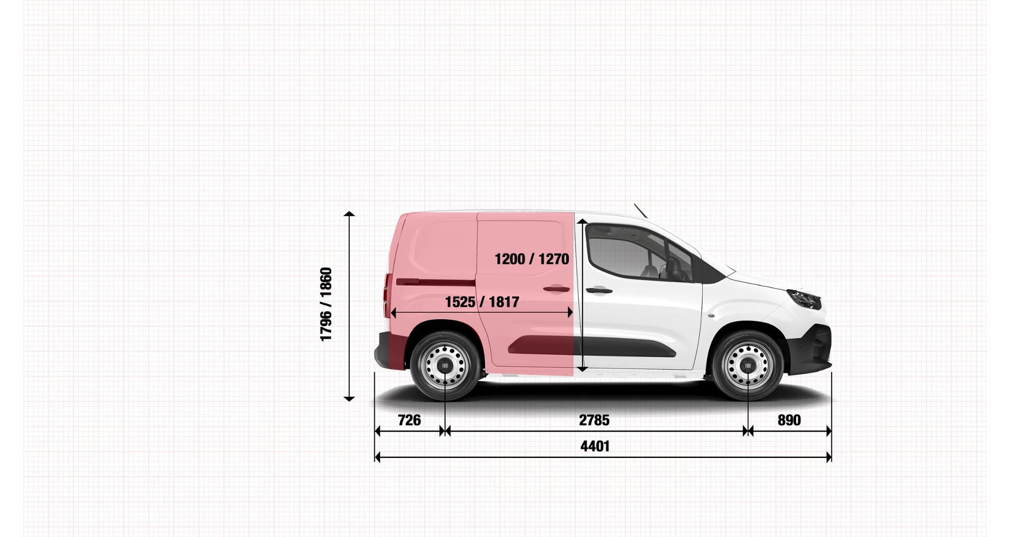 Fiat E-Doblò 136 L1 50 kWh