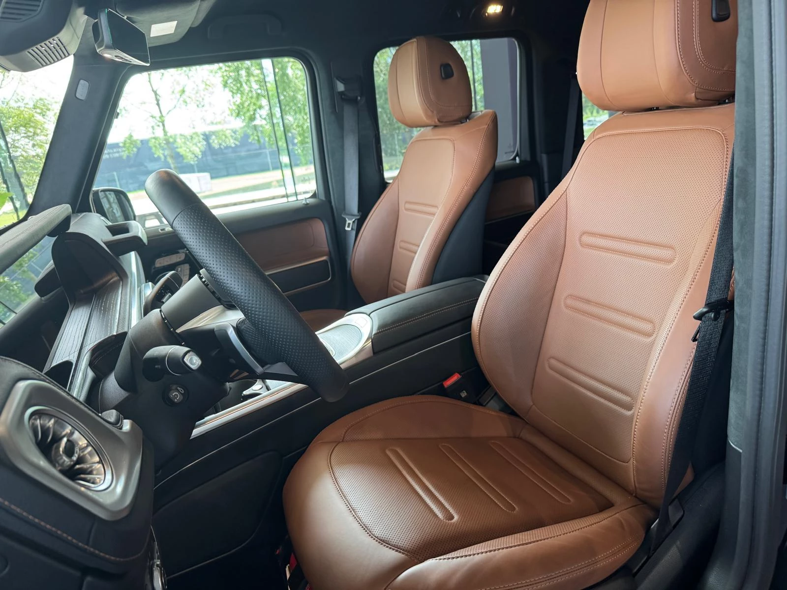 Mercedes-Benz G-Klasse 450 d AMG LINE + LICHTE VRACHT + BURMESTER + MULTIBEAM + TREKHAAK