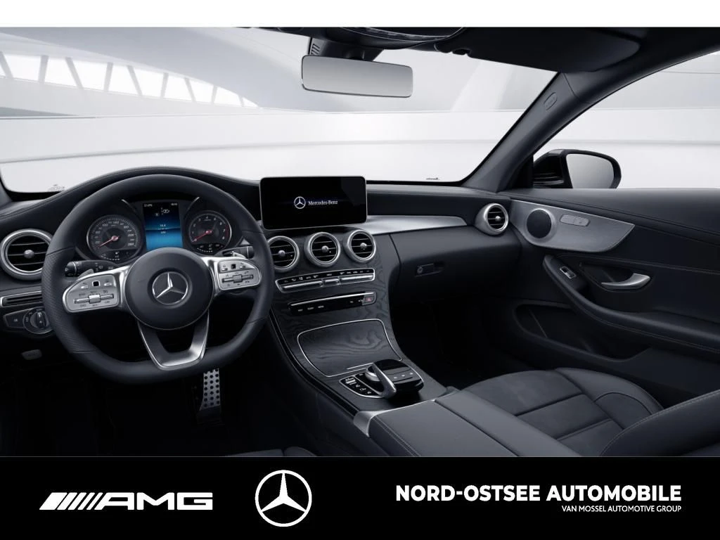 Mercedes-Benz C-Klasse 180 COUPÉ AMG MBUX KLIMA LED KAMERA TEMPO SHZ AMG Line