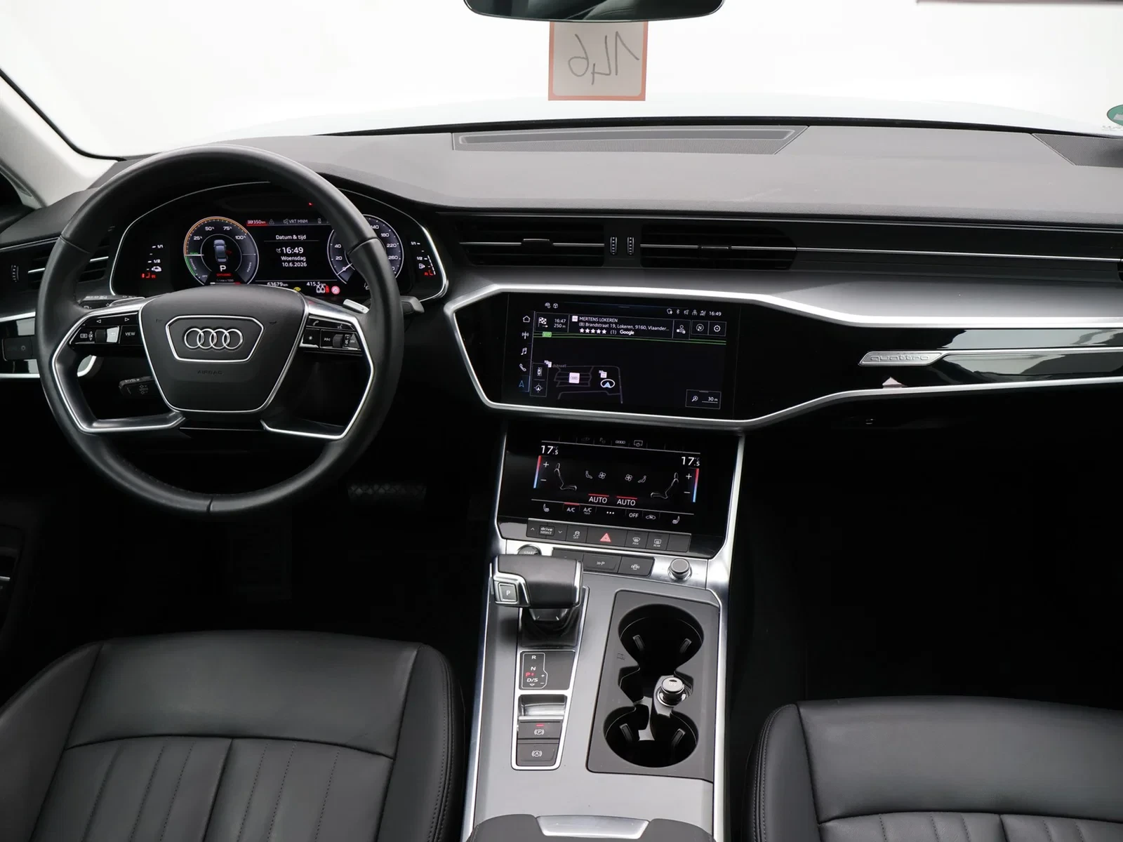Audi A6 PHEV A6 PHEV 50 TFSIe QUATTRO 265PK *AUTOMAAT*LEDER*360° CAMERA*CRUISE*PDC*VIRTUAL COCKPIT*NAVI*APP-CONNECT*...*