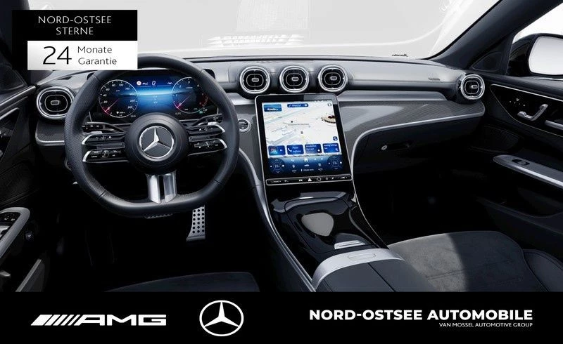Mercedes-Benz C-Klasse 220 T d AMG AHK MBUX PANO 360° SHZ NIGHT AMG Line