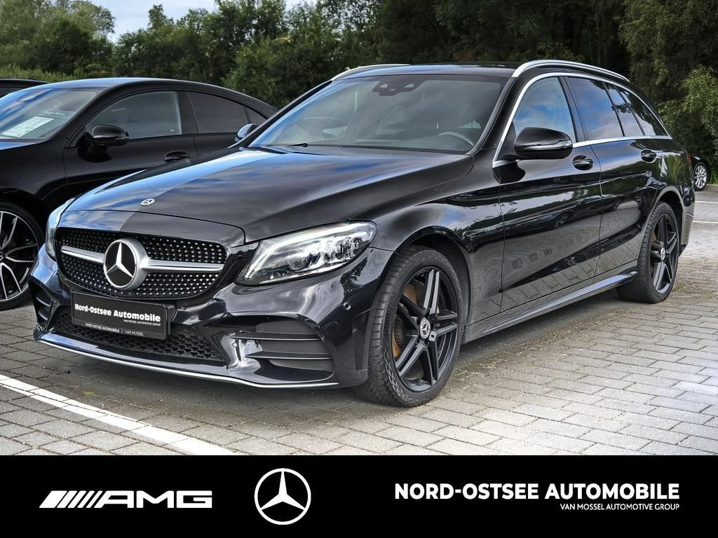 Mercedes-Benz C-Klasse 300 de T AMG AHK SPUR TOTWINKEL MULTIBEAM KAM AMG Line