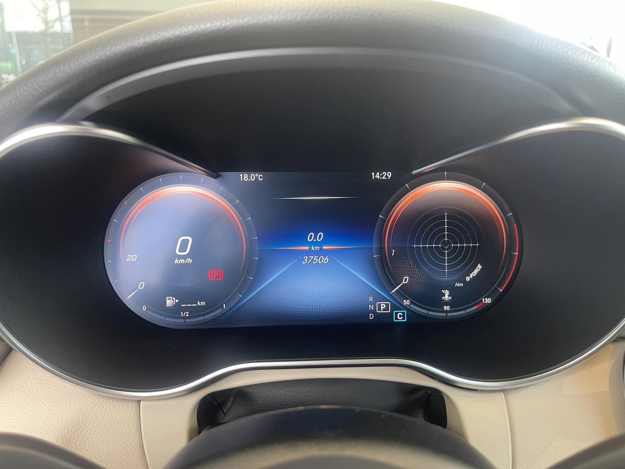 Mercedes-Benz Classe C 180 Cabriolet + AMG LINE + LEDER + CARPLAY +