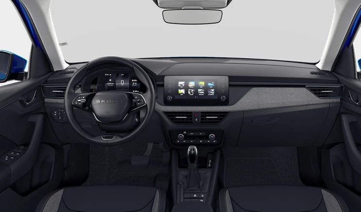 Škoda Kamiq Tour 1.5 TSI 110 kW (150 PS) 7-Gang-DSG DSG AHK Vorrichtung schw. inkl. Gespannstabilisierung, Fahrassi, Black, Komfort Plus, In
