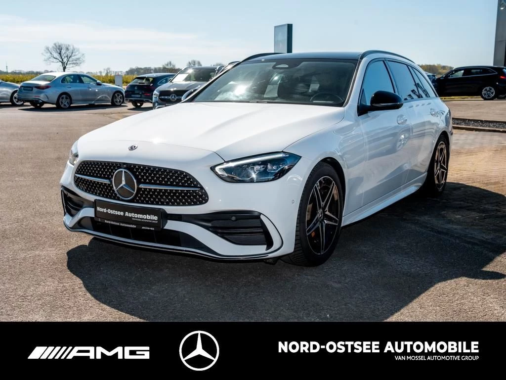 Mercedes-Benz C-Klasse 220 d T AMG AHK PANO NIGHT LED KAMERA DAB NAVI AMG Line