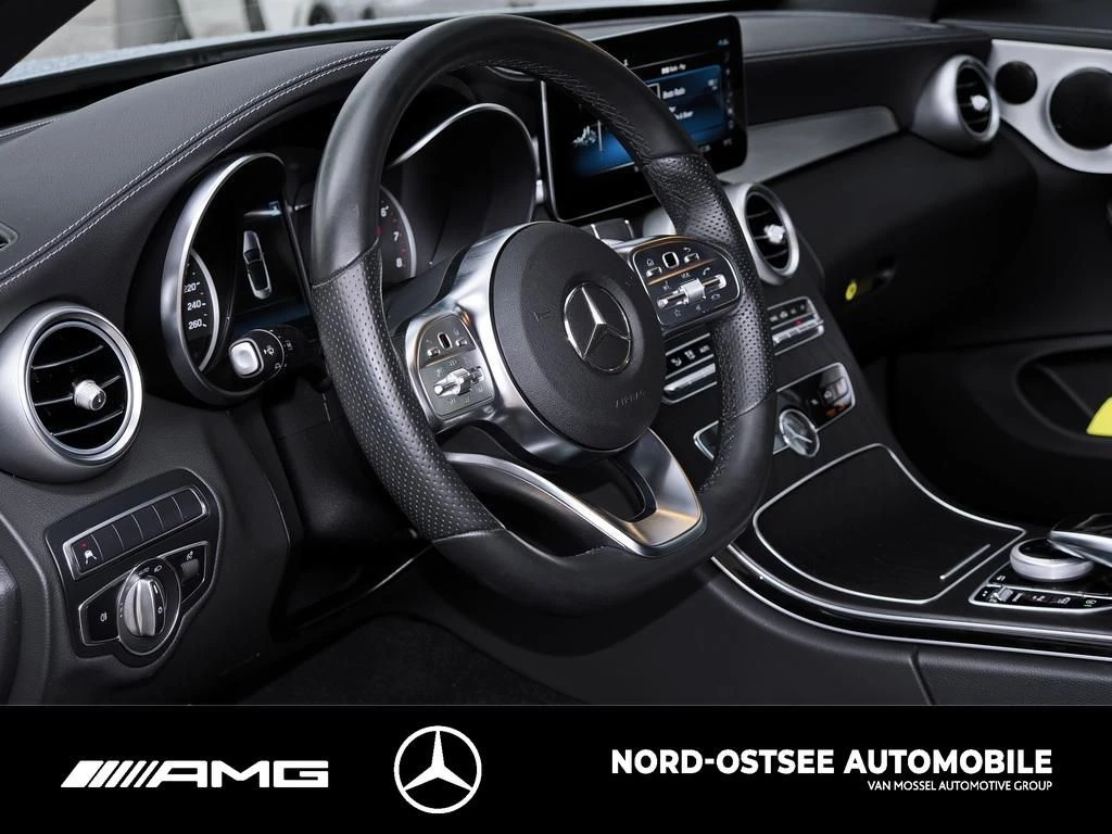 Mercedes-Benz C-Klasse 200 CABRIO 4M AMG TOTWINKEL AIRSCARF AHK SOUND AMG Line