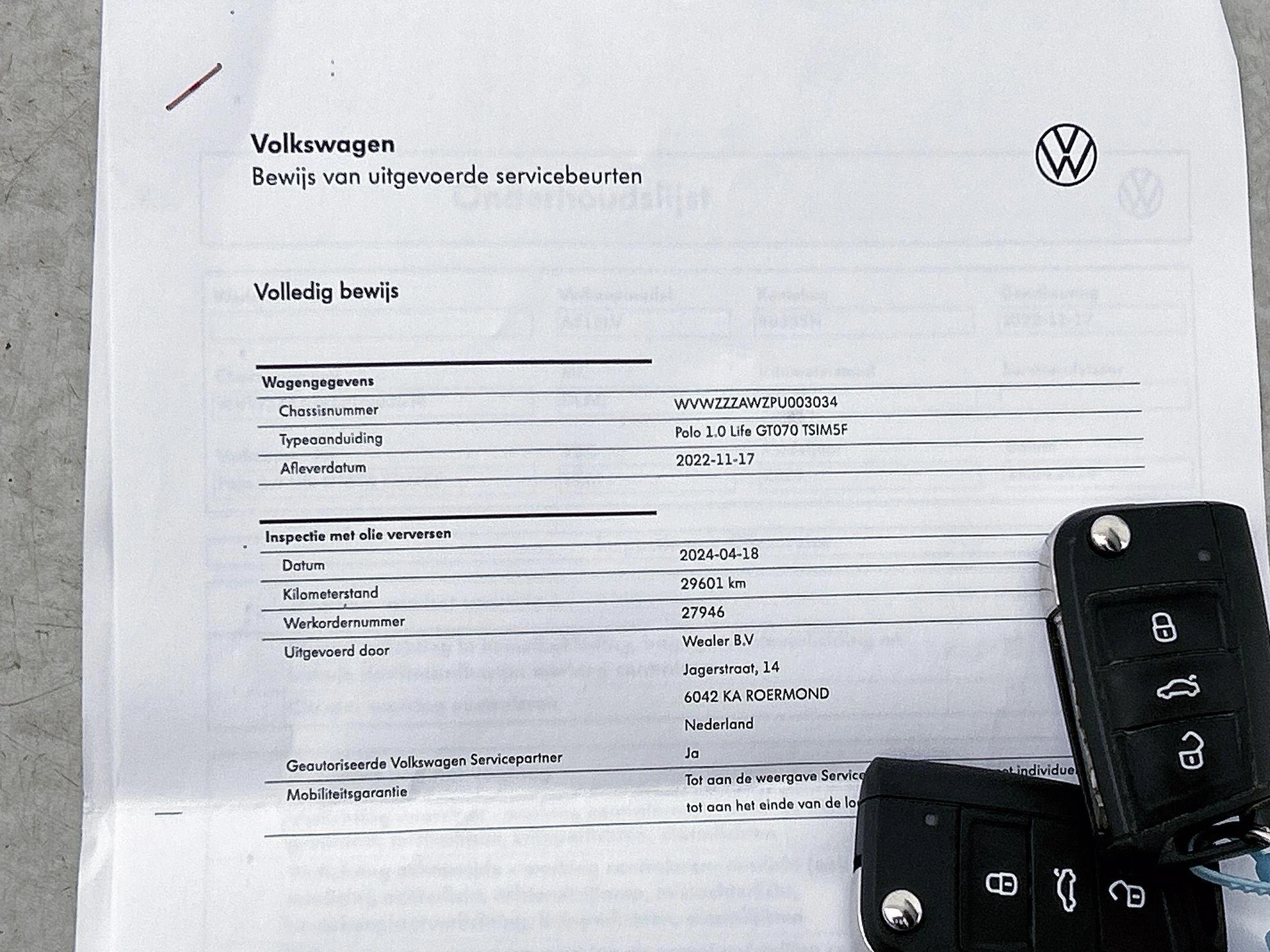 Volkswagen Polo 1.0 TSI Life Business | 95 PK