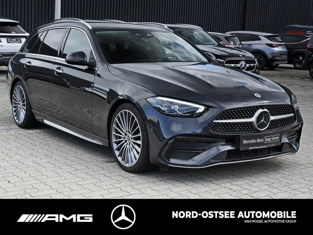 Mercedes-Benz C-Klasse 220 T d 4M AMG KAMERA AHK LED KEYLESS GO SITZH AMG Line
