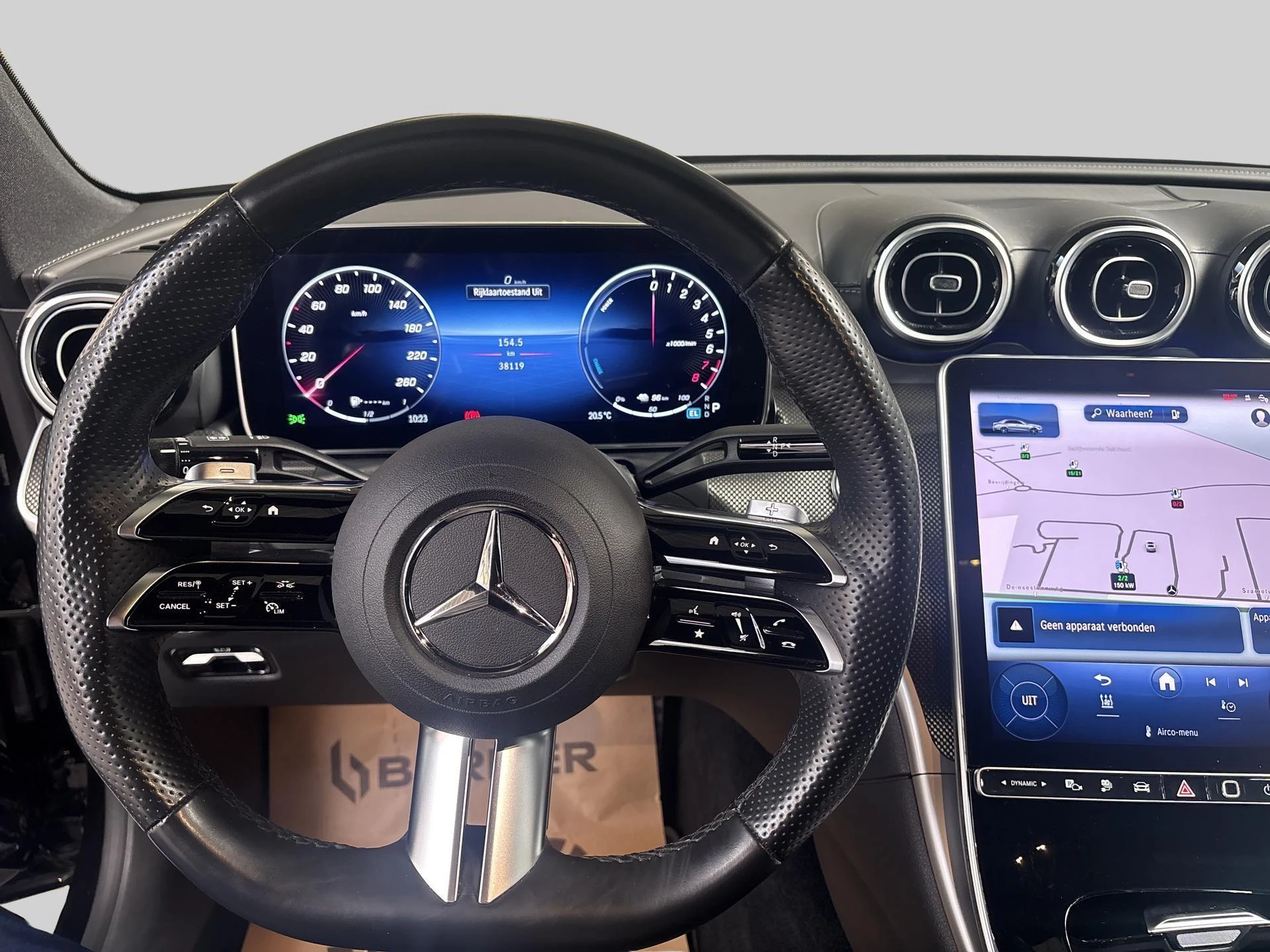Mercedes-Benz Classe C 300 e AMG Line Berline + CARPLAY + LED + CAMERA + NIGHTPAKKET +