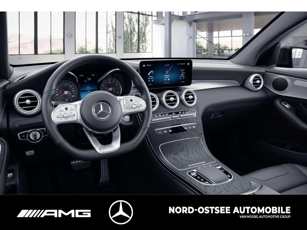 Mercedes-Benz GLC 200 AMG 4M COUPÉ NIGHT KAMERA SHZ AHK TEMPO AMG Line