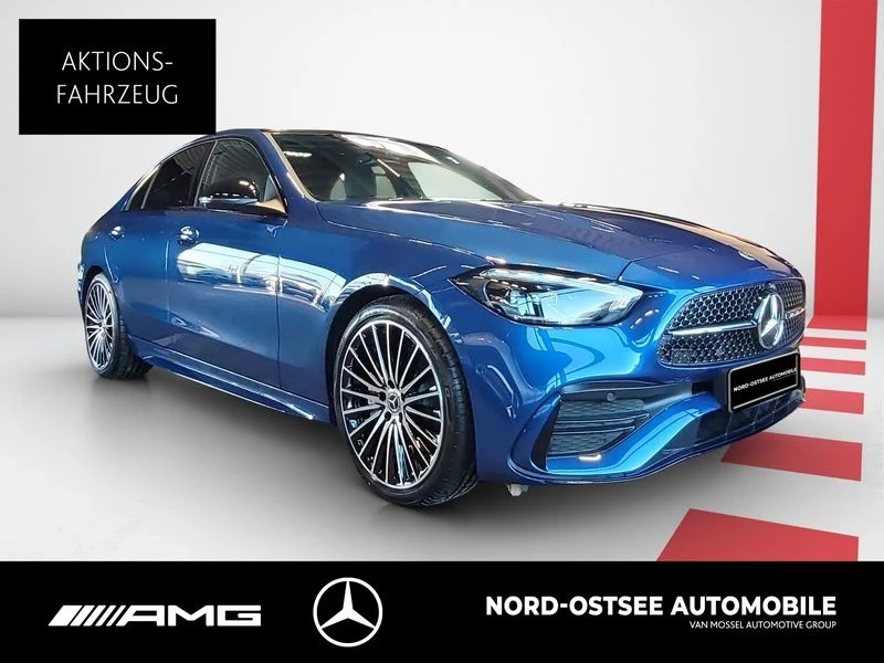 Mercedes-Benz C-Klasse 220 d AMG PANO AHK MEMORY WINTER-PAKET SOUND AMG Line